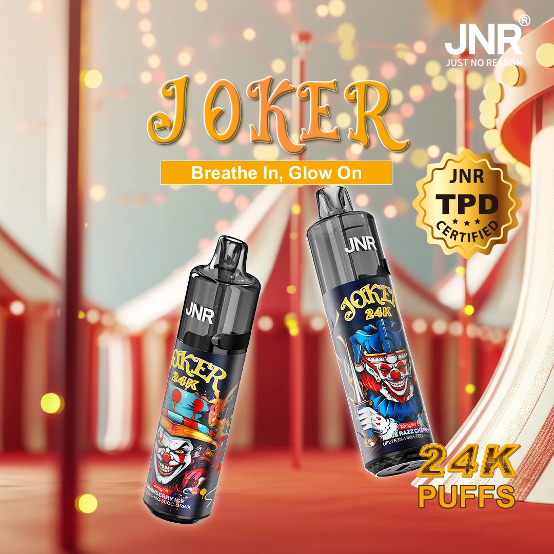 JNR Joker 24K réservoir transparent contrôle du e-liquide